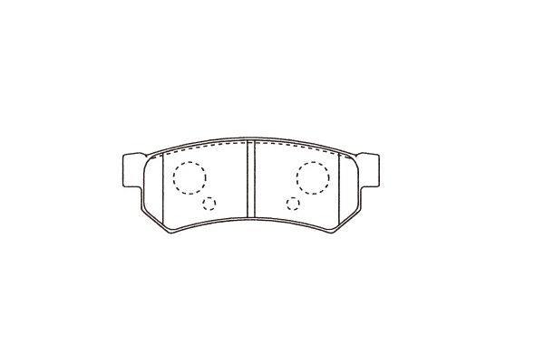 KAVO PARTS Jarrupala, levyjarru BP-1019